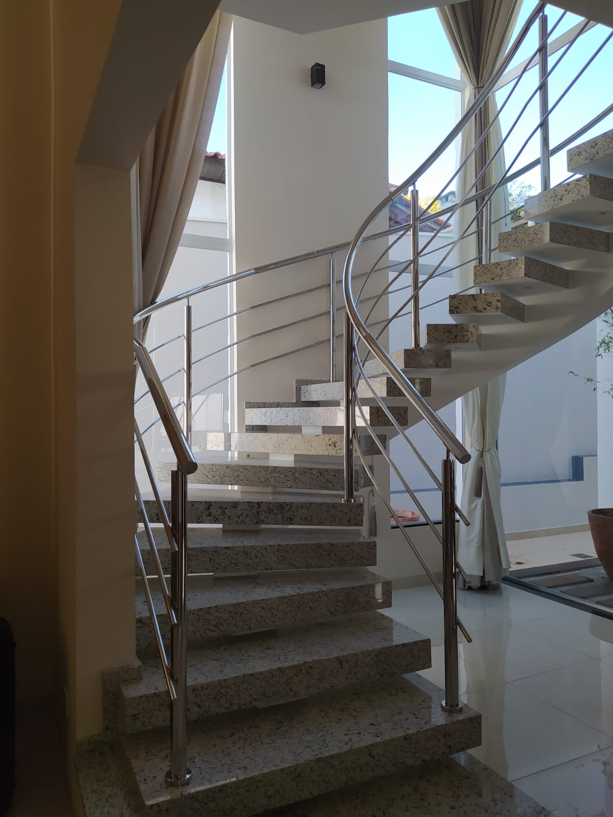 Corneta Metais Projeto em Aço Inox